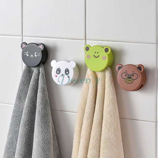Towel holder with cartoon characters - Decency