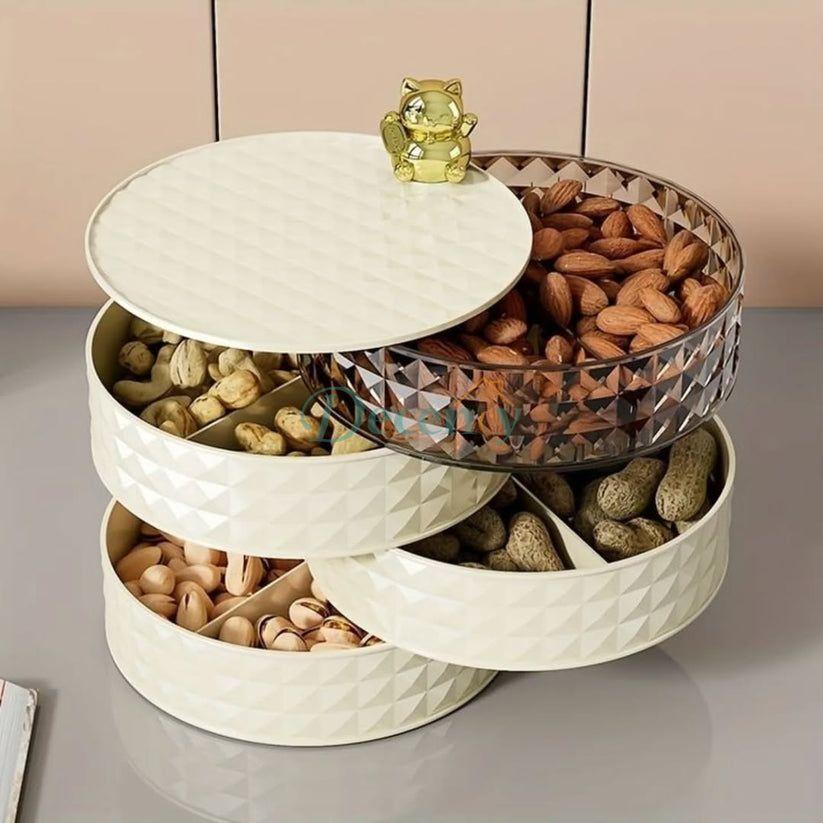 Rotatable Dustproof Jewelry Organizer