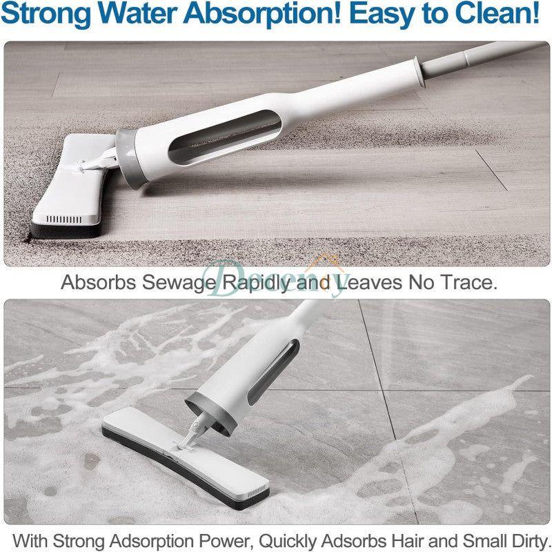 Sponge Mop with Foldable Bucket