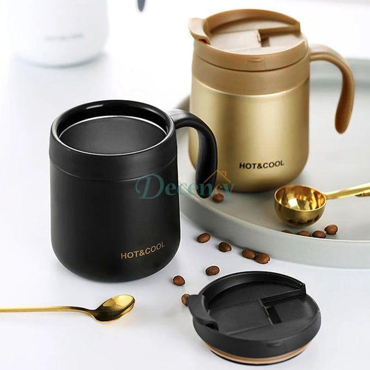 Stainless Steel Insulated Coffee Travelling Mugs - Decency