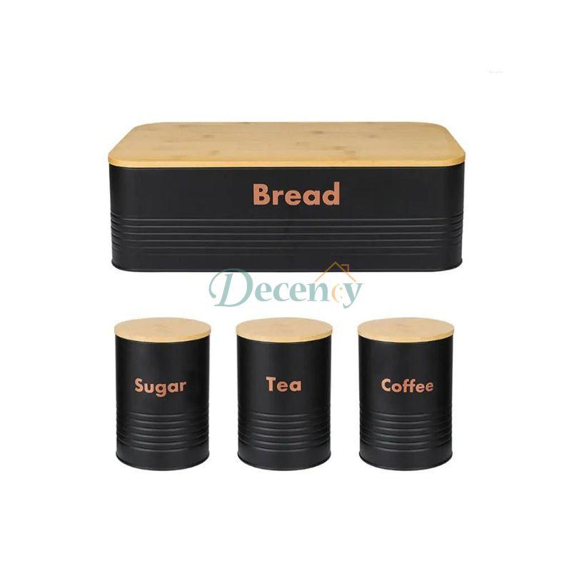 Bread Box Container For Cookies Set of 4