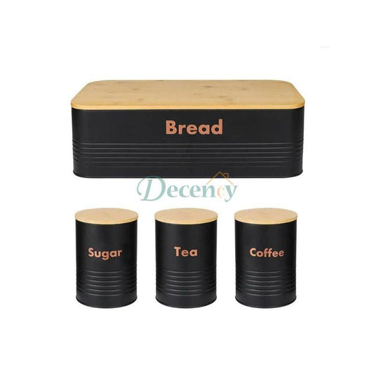Bread Box Container For Cookies Set of 4