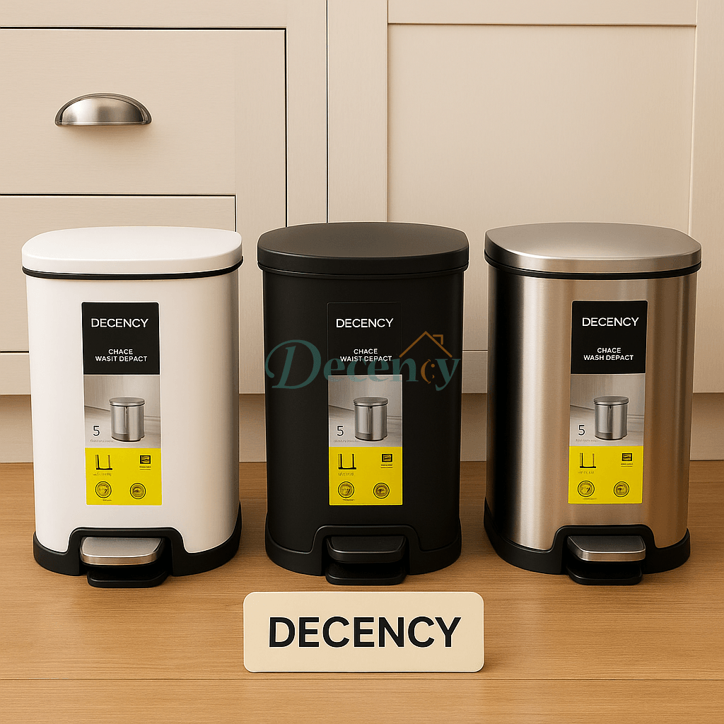 PrimeStep Stainless Steel Dustbin – Pedal & Hydraulic Cover