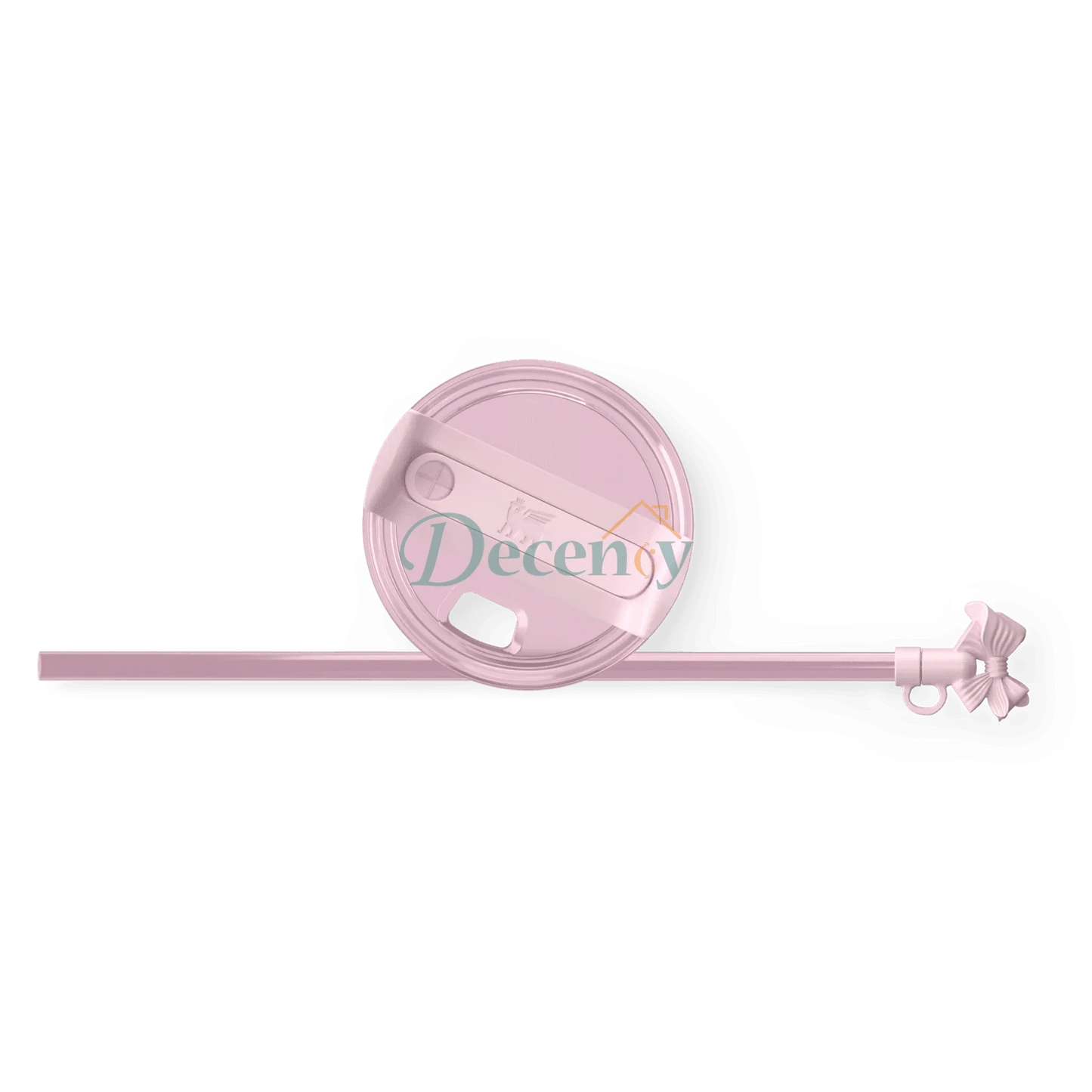 The Stanley X LoveShackFancy Holiday Quencher | 40 OZ - Rosa Beaux Pink