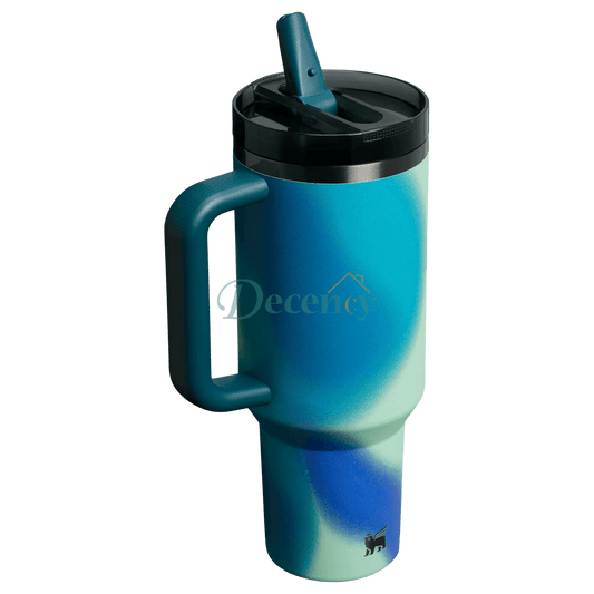 Stanley Quencher H2.0 Tumbler 40 oz - Costal Teal Motion