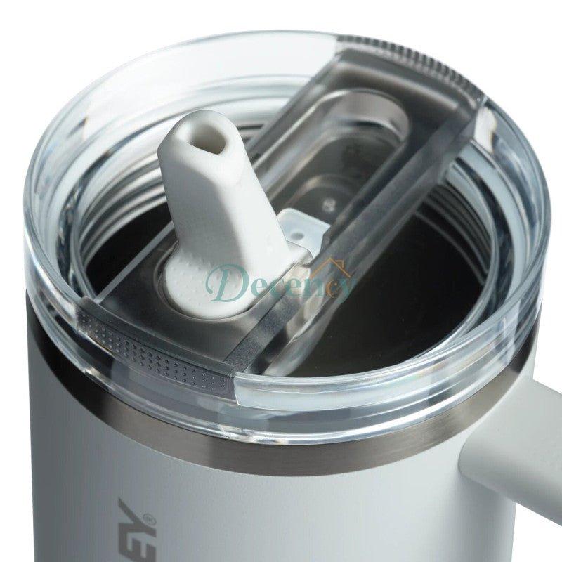 The Quencher ProTour Flip Straw Tumbler | 40 OZ - Gilded Celadon