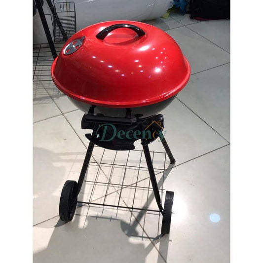 Portable Bbq Grill With Tyres - Decency