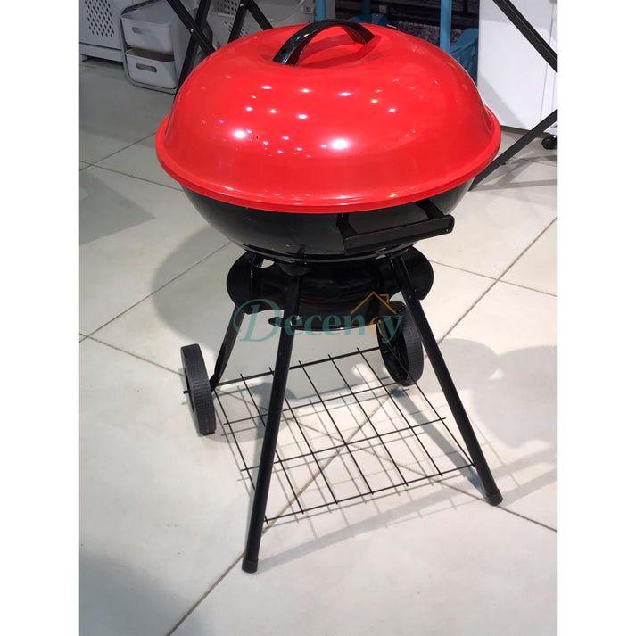 Portable Bbq Grill With Tyres - Decency