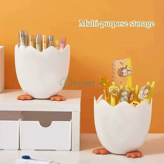 Broken Egg Shape Brush Holder