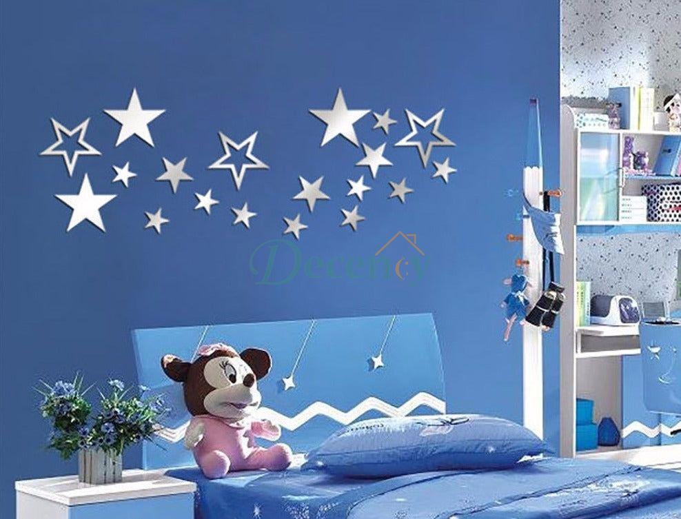 3D Acrylic Decor Mirror Wall Sticker for Dining Room Wall Decor - Decency