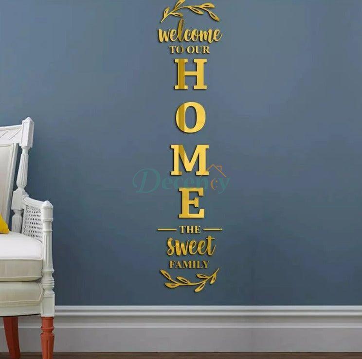 3D Acrylic Decor Mirror Wall Sticker for Dining Room Wall Decor - Decency