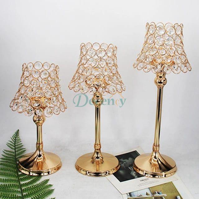 Crystal Lamp Style Candle Stand - Decency