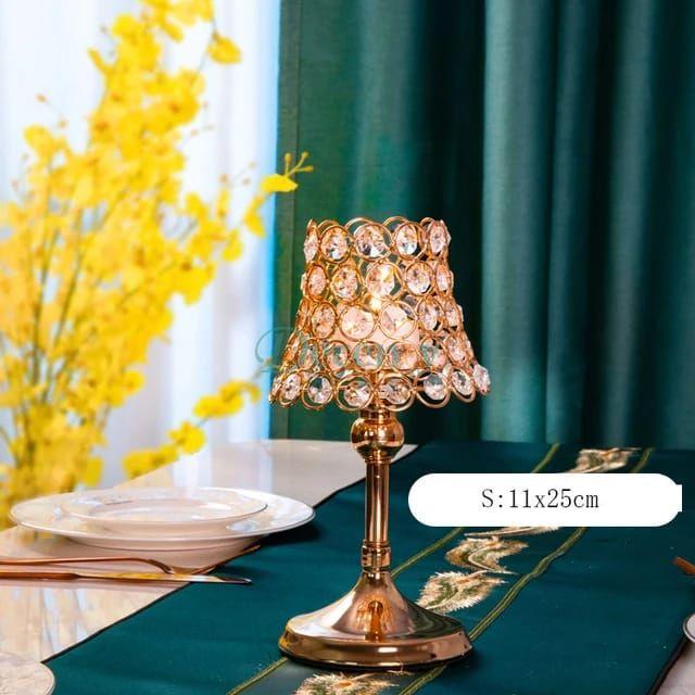Crystal Lamp Style Candle Stand - Decency