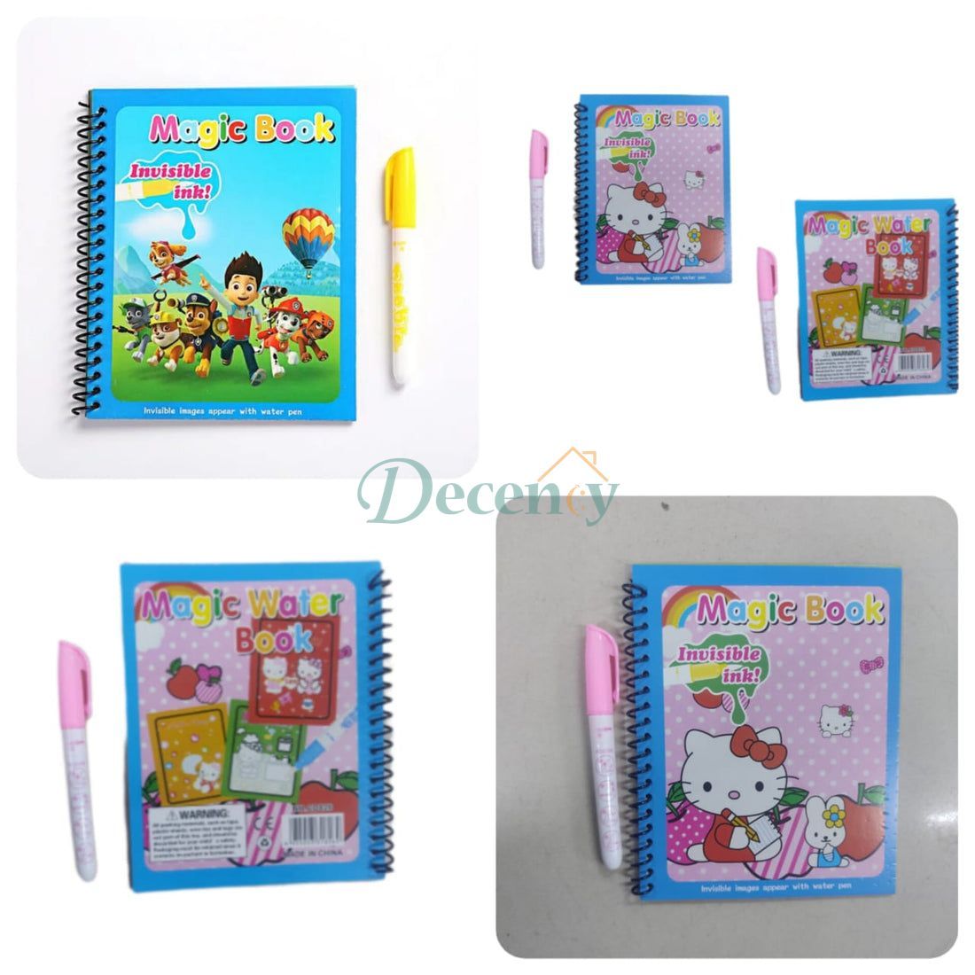 Magical Water Book - Decency