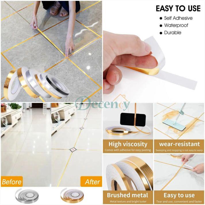 Decorative Tape Wall Sticker - Decency