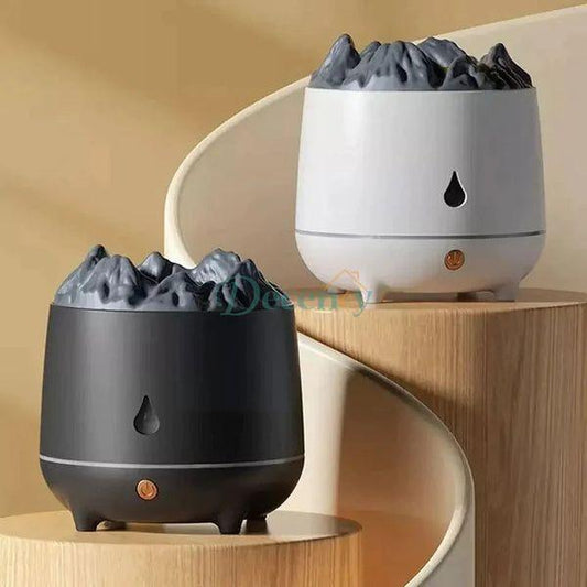 3D FLAME LIGHT LED AIR HUMIDIFIER ESSENTIAL USB OIL DIFFUSER