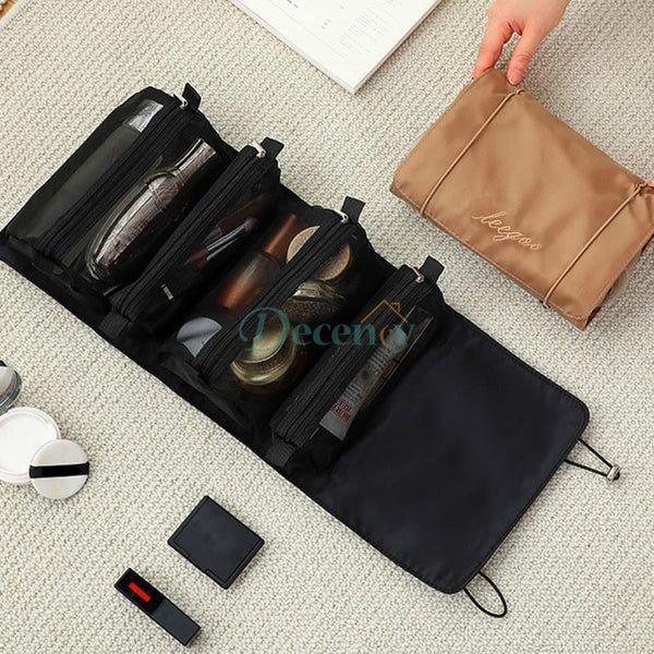 Foldable Makeup & Cosmetic Pouch
