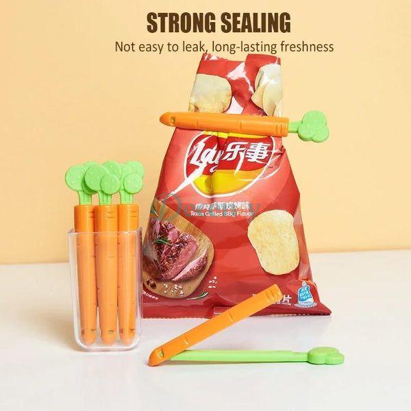5pcs Carrot Sealing Clips