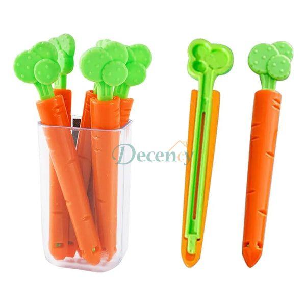 5pcs Carrot Sealing Clips