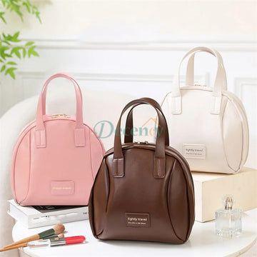 Handle-top Cosmetic Bag