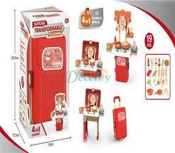 4 in 1 Children's Cooking Table Suitcase