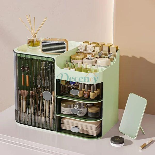 Multi-Compartment Cosmetic Organizer
