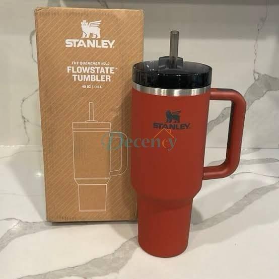 Stanley Quencher H2.0 Tumbler 40 oz - Soft Matte | Red Rust