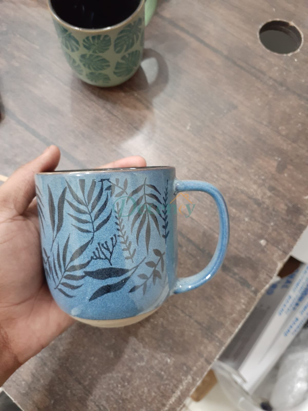 Danny Home™ 2 Pcs Printed Mugs