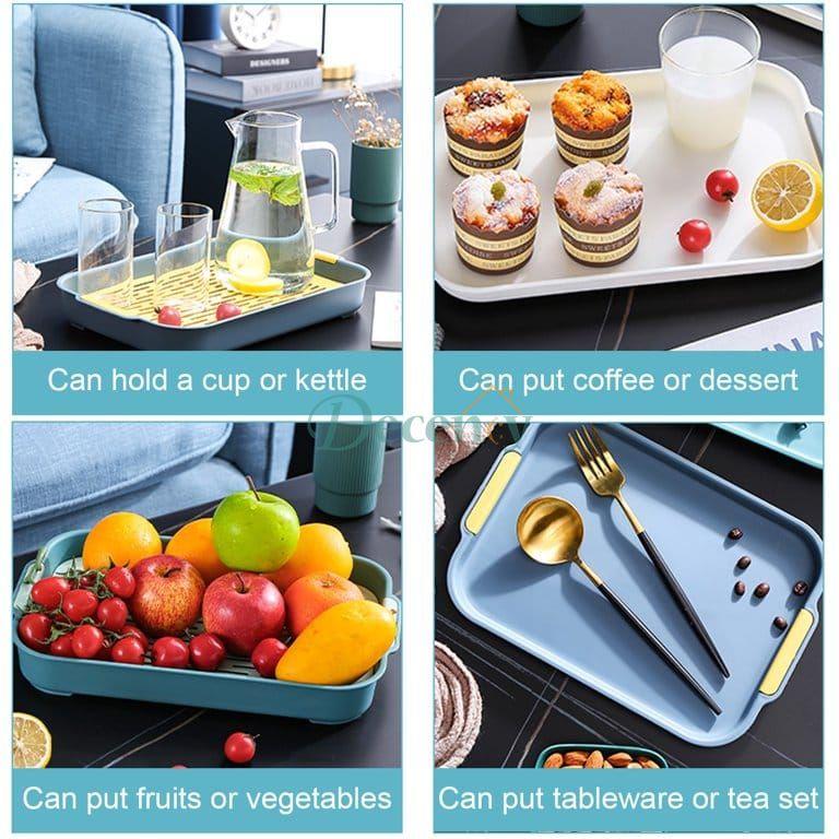 Double-layer Storage Dish Drain Tray