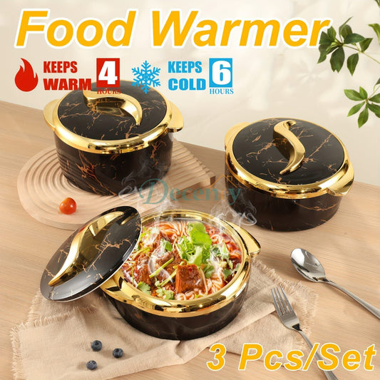 3 Piece Insulated Casserole Hot Pot