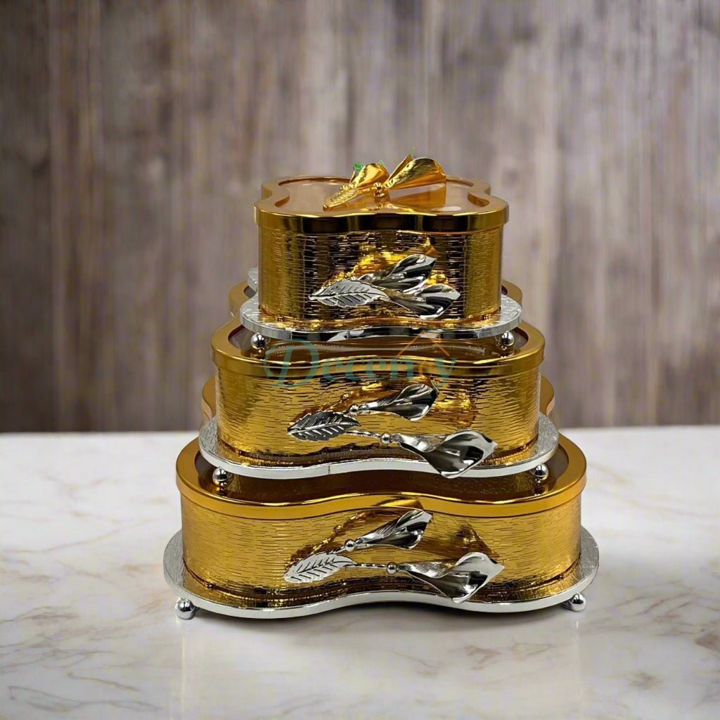 Elegant Candy Storage Set ( 4 )