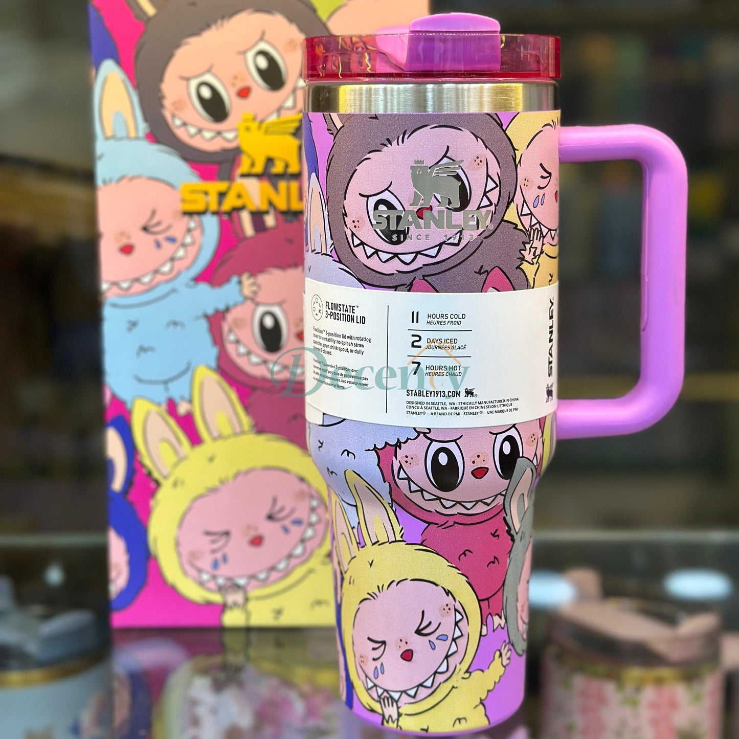Stanley Labubu Limited Edition 40oz Insulated Tumbler with Handle
