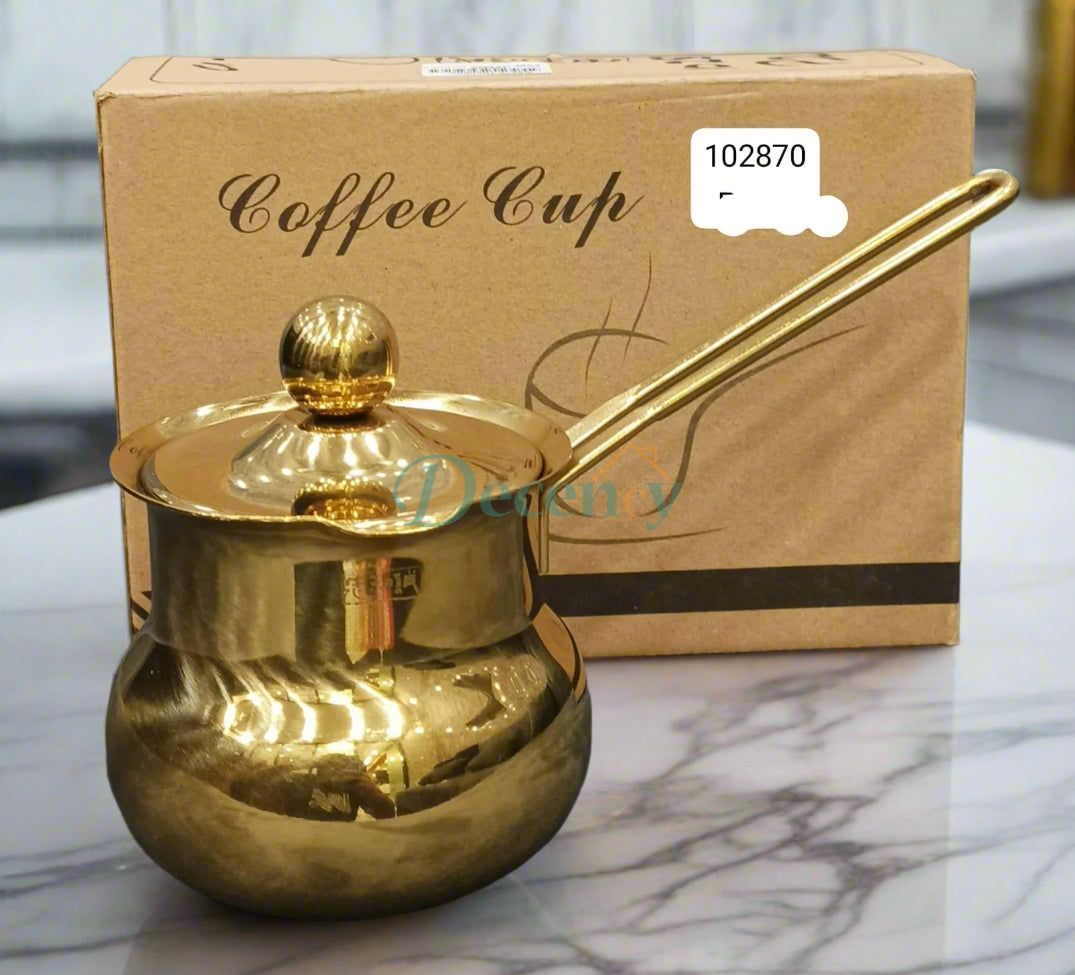 Golden Sip Arabic Coffee Pot – 10cm
