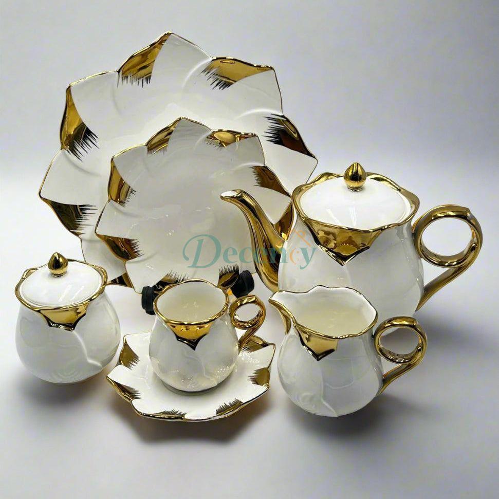 24 Piece Star Tea Set – Stylish & Durable Serveware ( 1 )