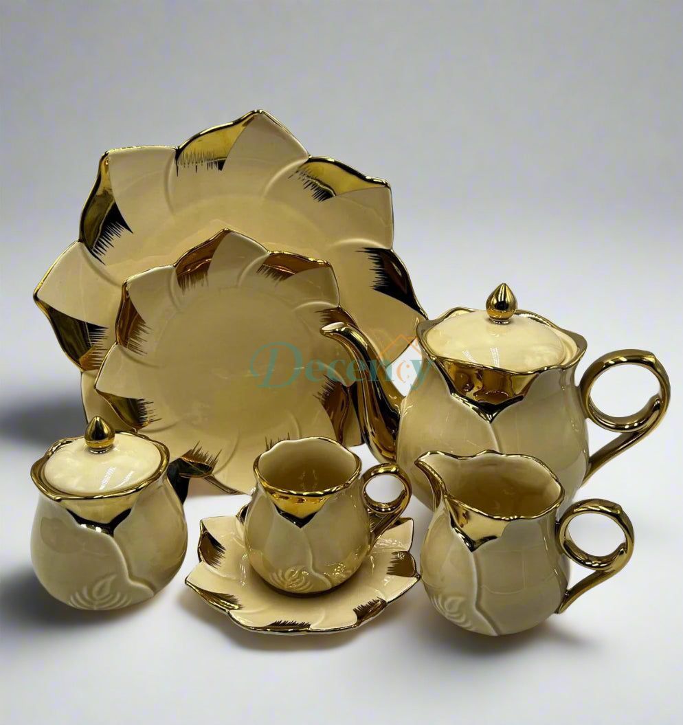 24 Piece Star Tea Set – Stylish & Durable Serveware ( 3 )