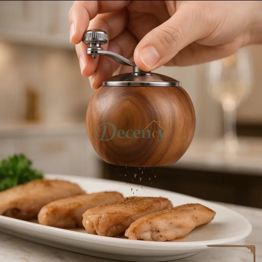 Pepper grinder wooden