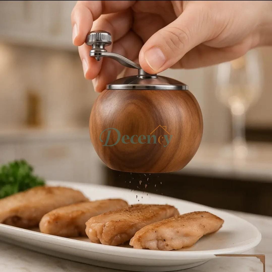 Pepper grinder wooden