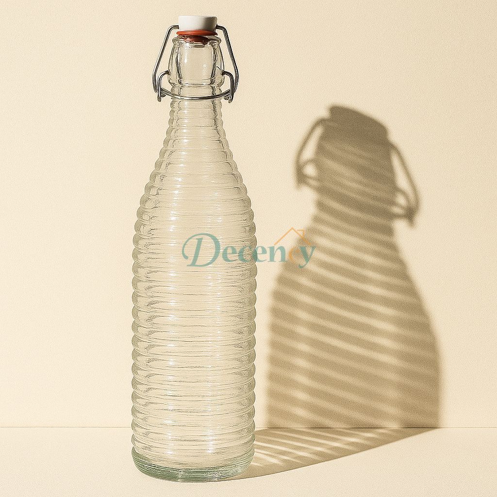 1000ml Glass Bottles With Swing Lid