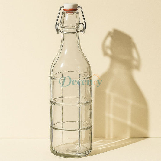 1000ml Glass Bottles With Swing Lid