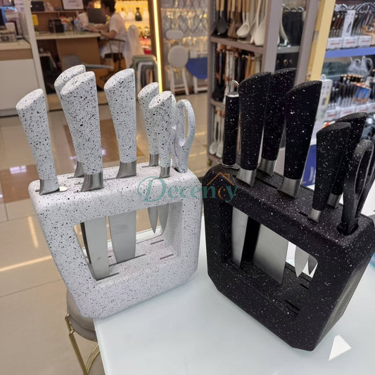 8-Piece Knife Set with Stand