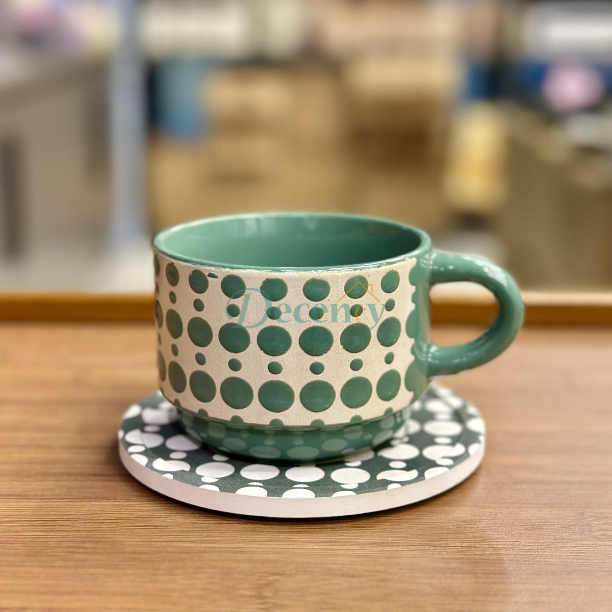Danny Home™ 6 Pcs Cup & Saucer Set ( 4 )