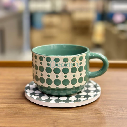 Danny Home™ 6 Pcs Cup & Saucer Set ( 4 )