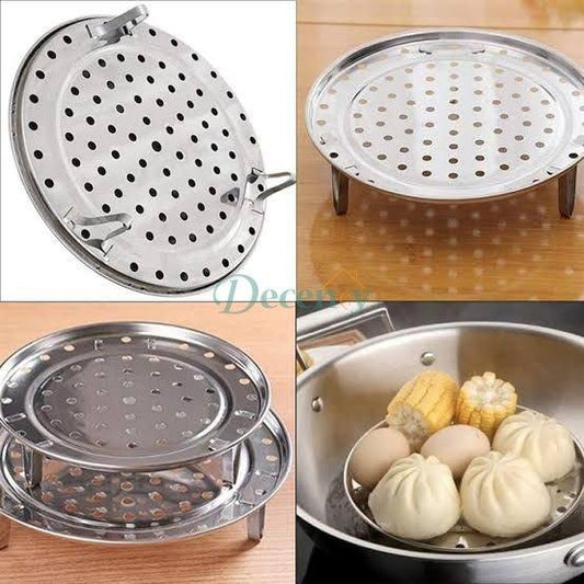 Alpha Healthy Diet Stainless Steel Steamer Jali Stand