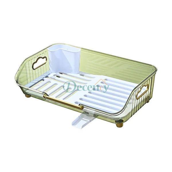 Transparent Dish Drainer Rack