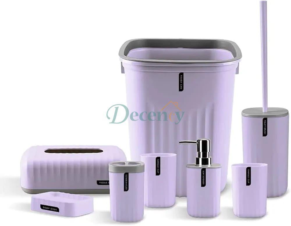 6 pc bathroom set