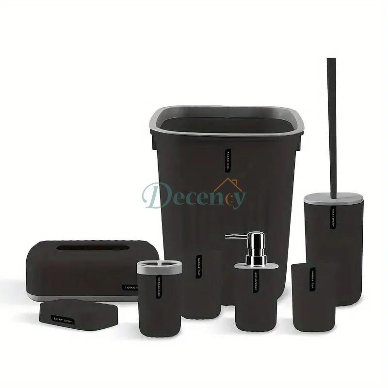 6 pc bathroom set