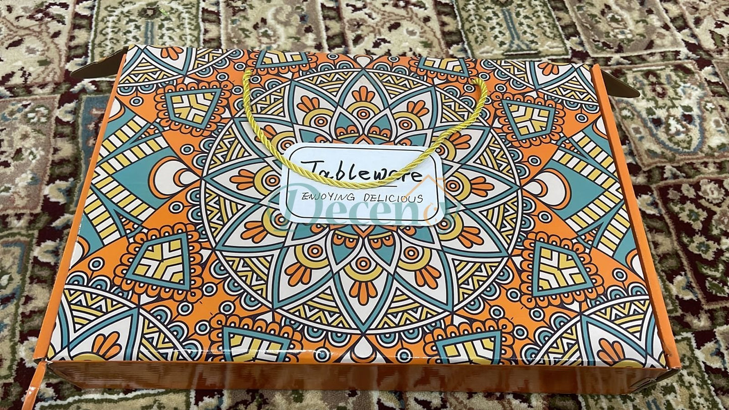 Bohemian Gift Box 6 Bowl Set