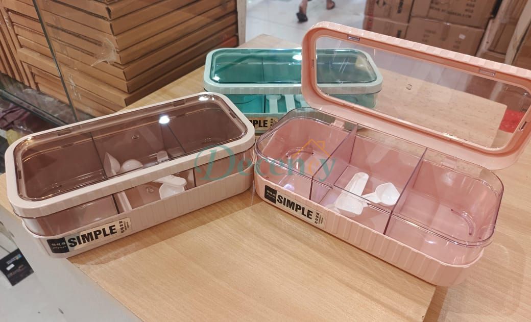 spice Box with 3 compartments