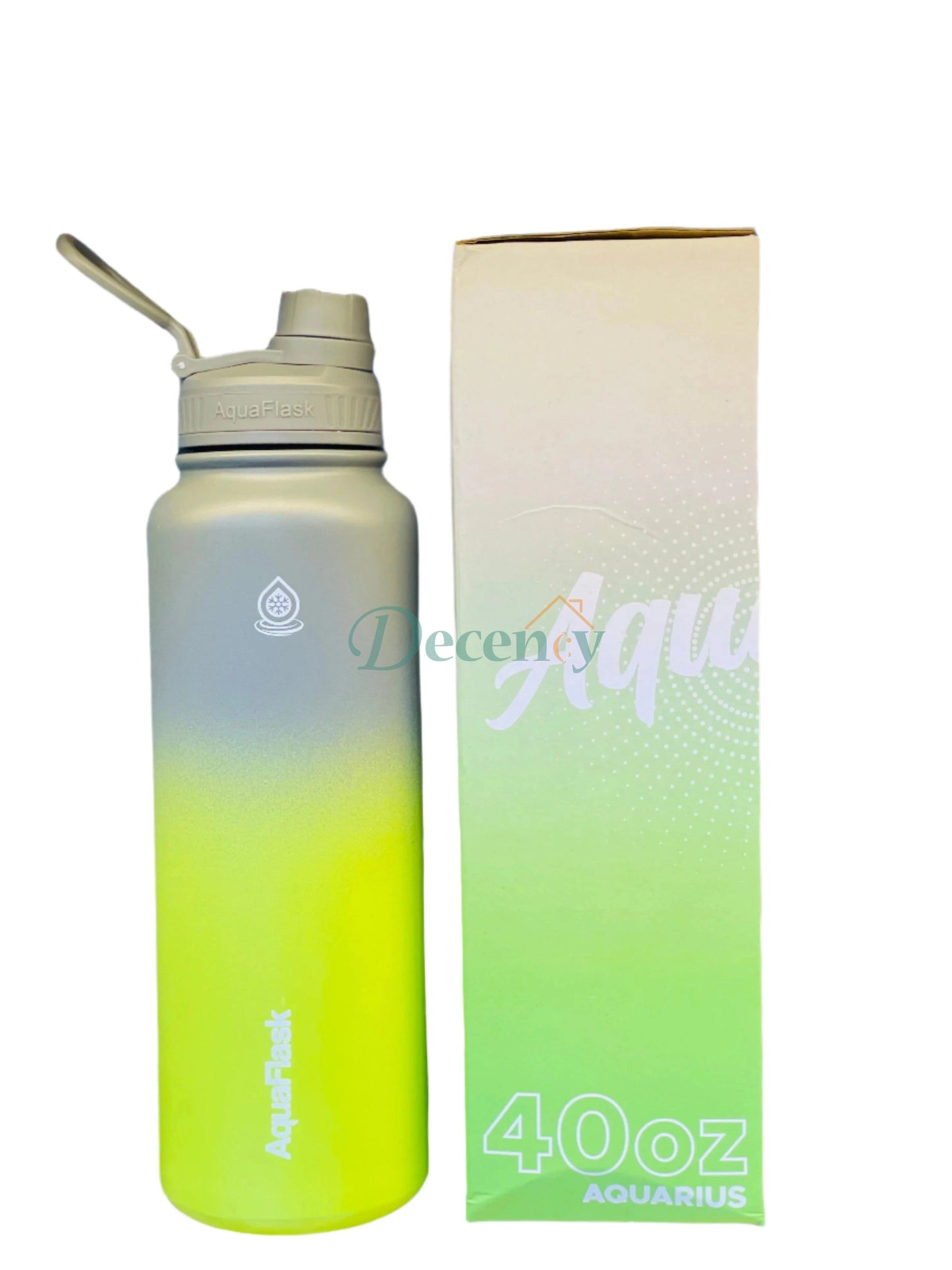AquaFlask Bottle (40oz) - Aquarius
