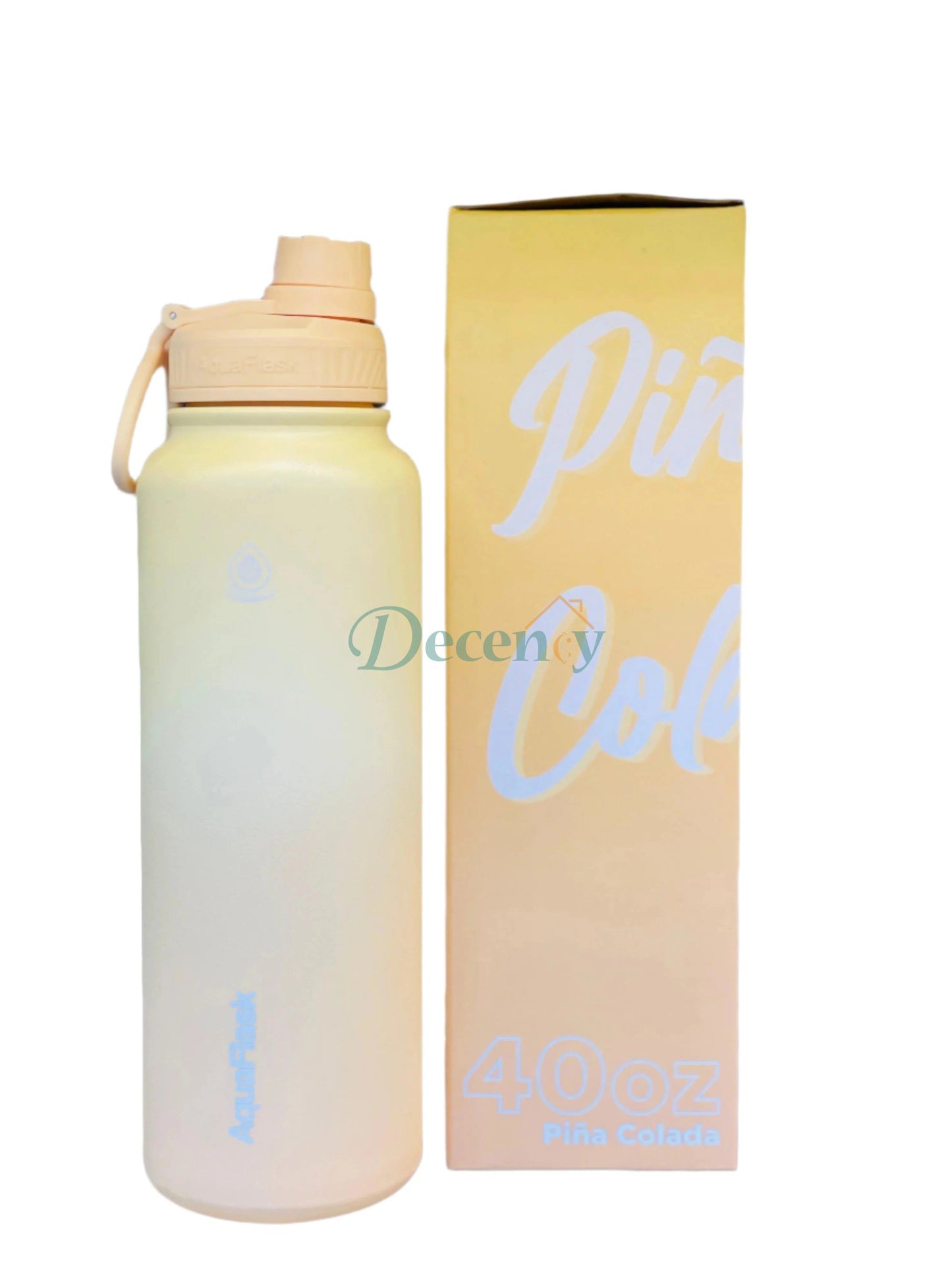 AquaFlask Bottle (40oz) - Pina Colada